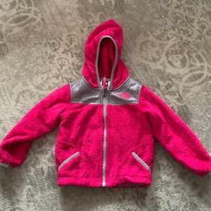 Toddler 2T The Northface zip up fleece